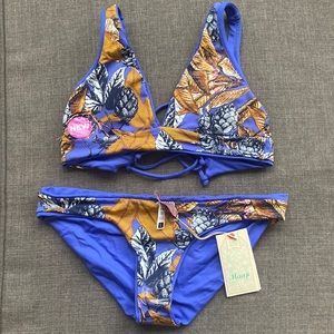NWT Reversible Maaji Bikini Swim Set Sz L